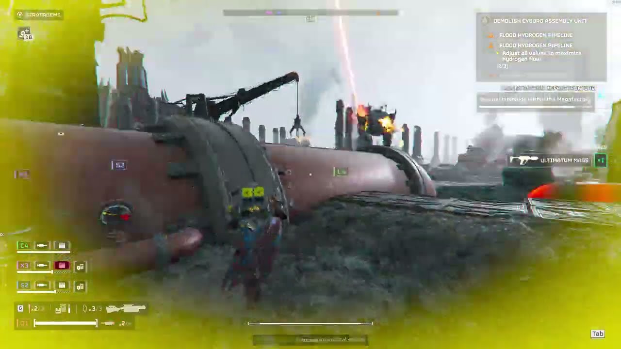 Helldivers 2: Demolishing the Cyborg Assembly Unit