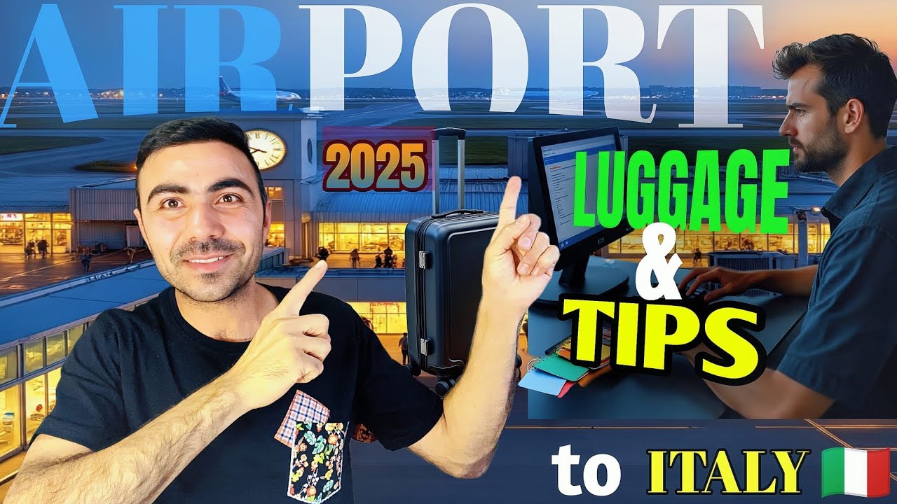 ✈️ India Se Italy Travel Ka Full Process – Airport to Immigration & Packing Guide 🧳 हिन्दी में 