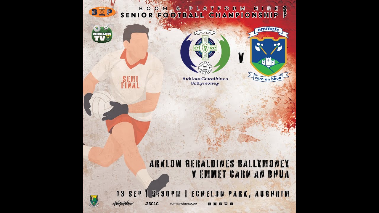 SFC SF | Arklow Geraldines Ballymoney v Carnew Emmets