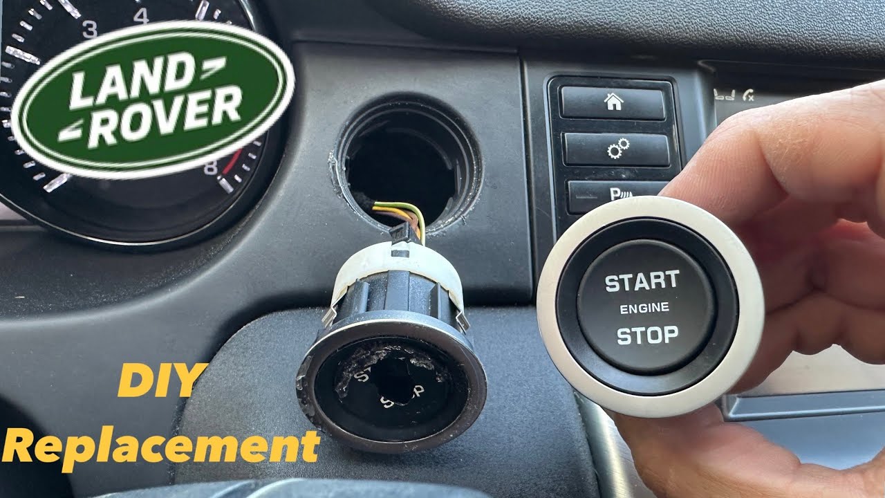 How to Replace the Start/Stop Button on a Land Rover Models