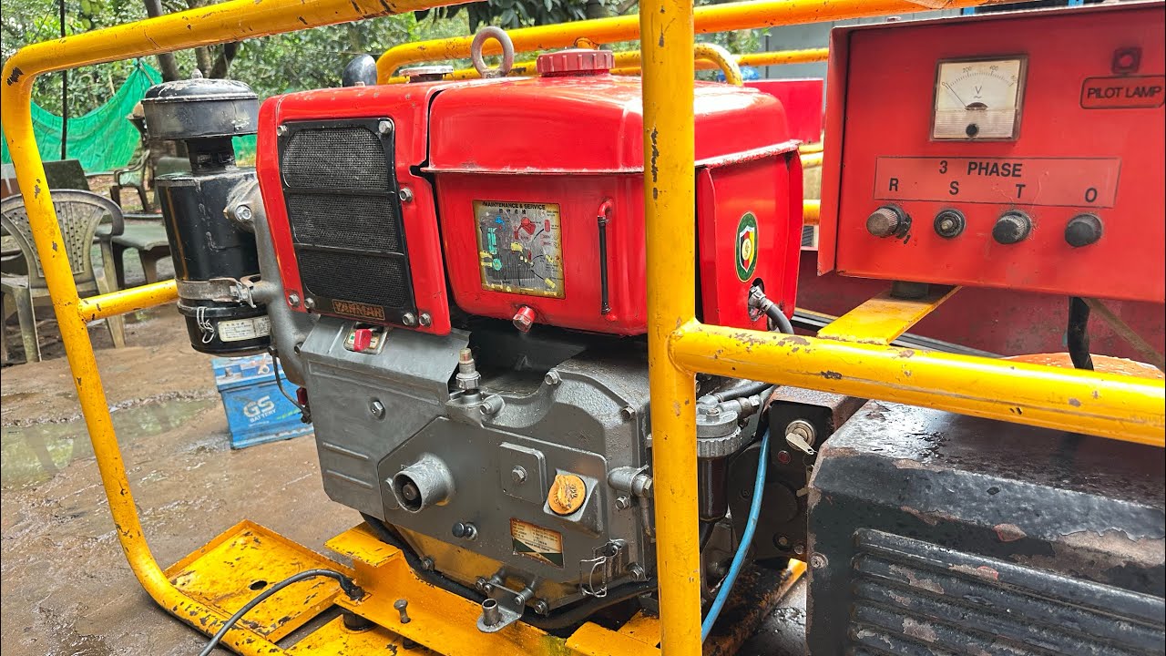 Huyền thoại yanmar ts230 kéo cục diamo 3 pha 15kw. Anh em cần lh 0974066190