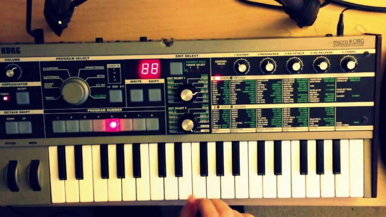 Microkorg Tutorial Part 4: Amp Envelope and Amp Section
