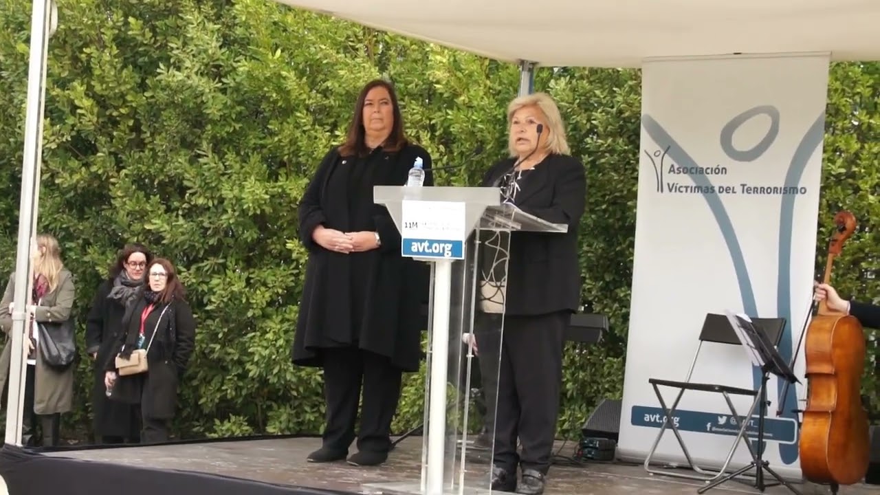 Discurso de Ángeles Pedraza en el Día Europeo de las Víctimas del Terrorismo 2026