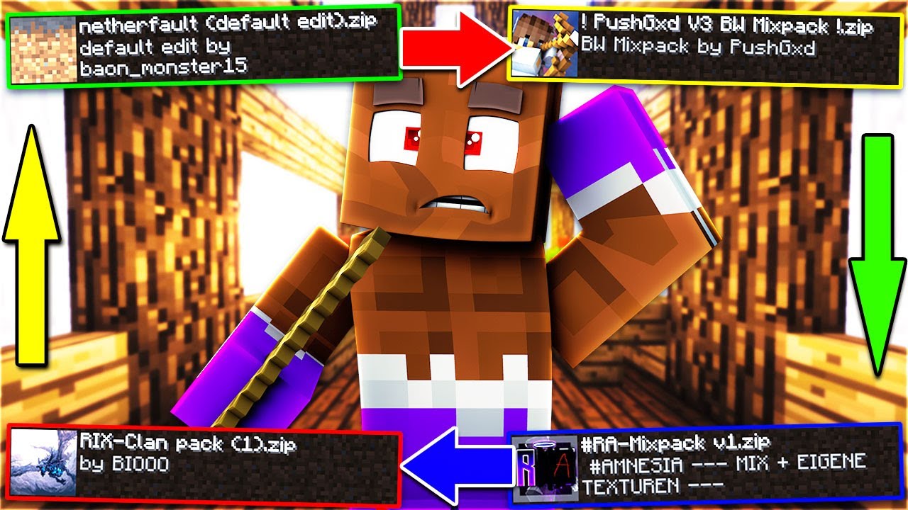 RYAN vs. ZUSCHAUER TEXTURE PACKS!