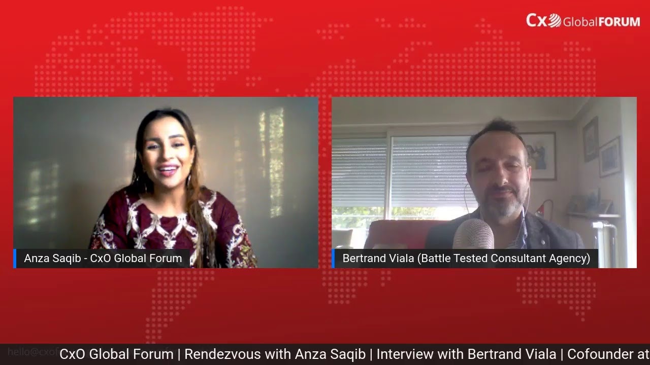 CxO Global Forum | Interview with Bertrand Viala