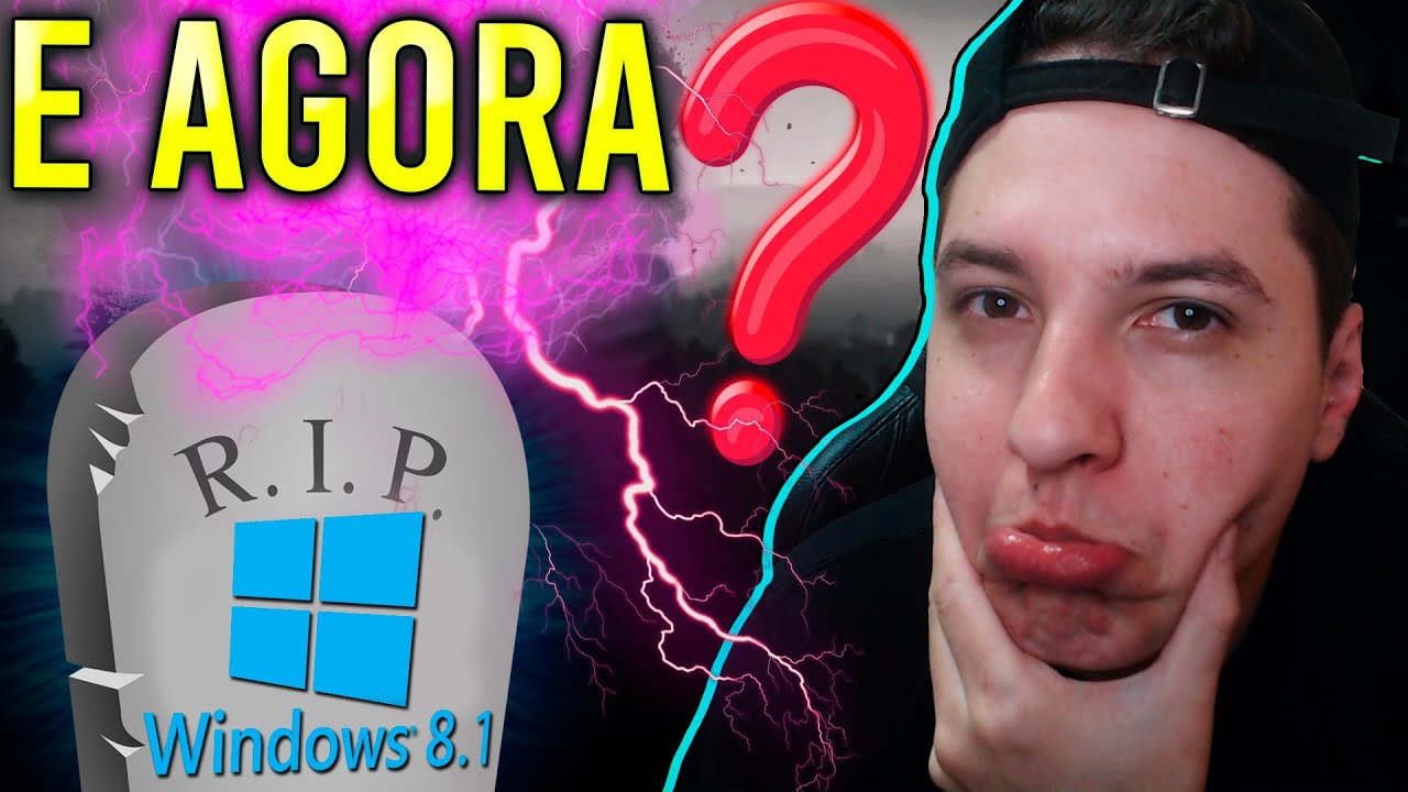 O FIM do SUPORTE Windows 8.1