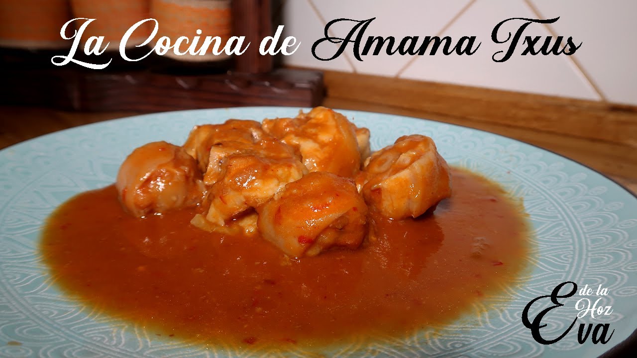 Rabitos de cerdo en salsa - AMAMA TXUS
