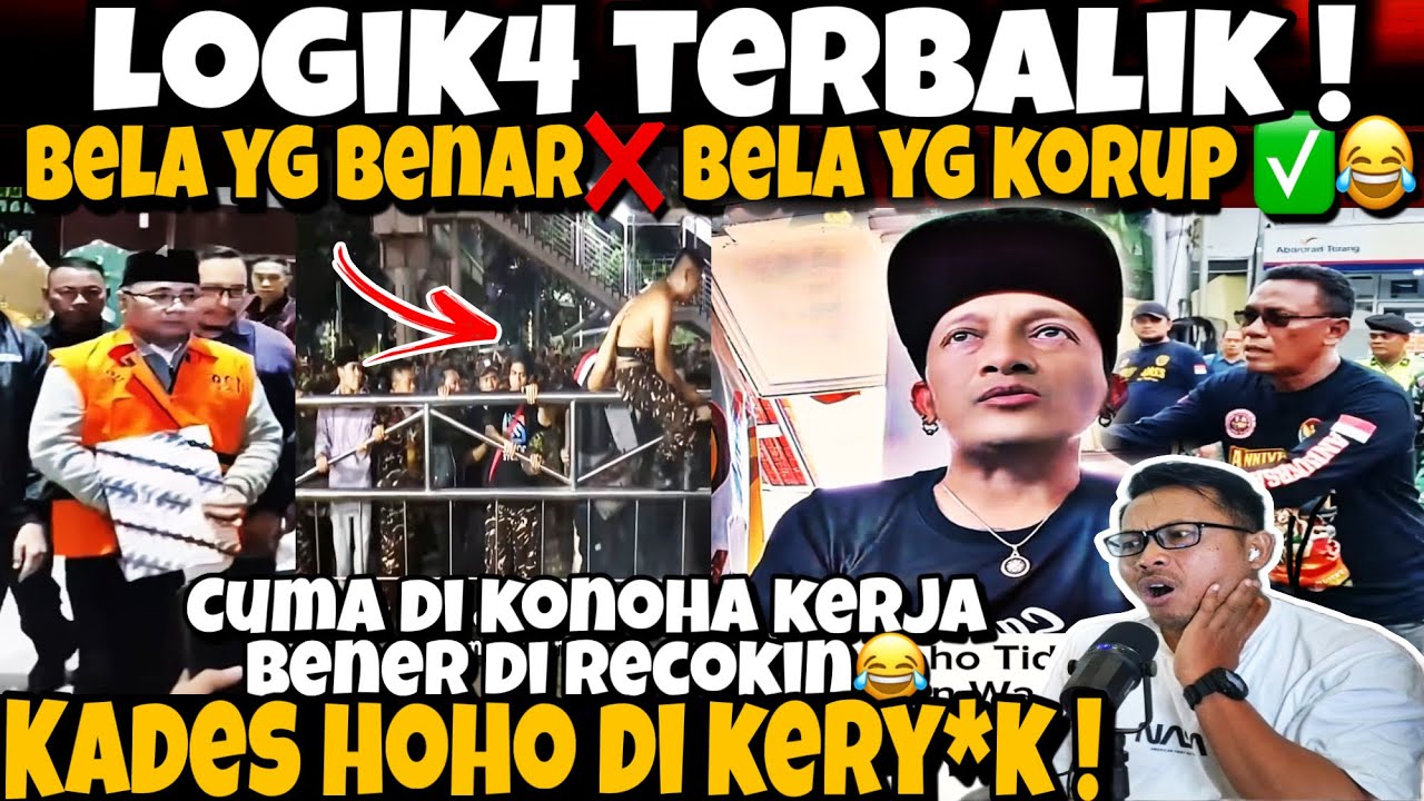 KADES HOHO DI K3R0Y*K‼️CUMA DI KONOHA KERJA BENER DI RECOKIN-BELA YG BENER❌️BELA YG KORUP✅️😂