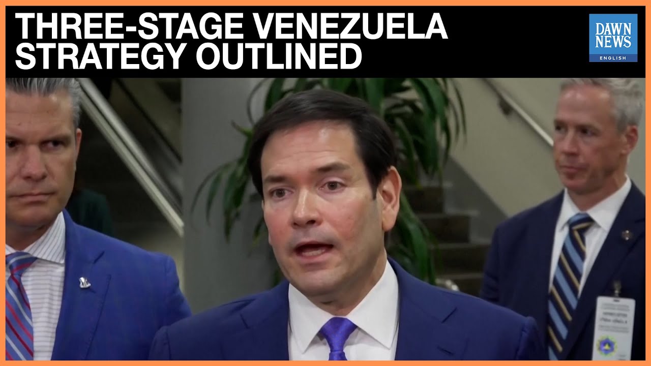 US Plan for Venezuela Starts with Stability, Ends in Transition: Rubio | Dawn News English