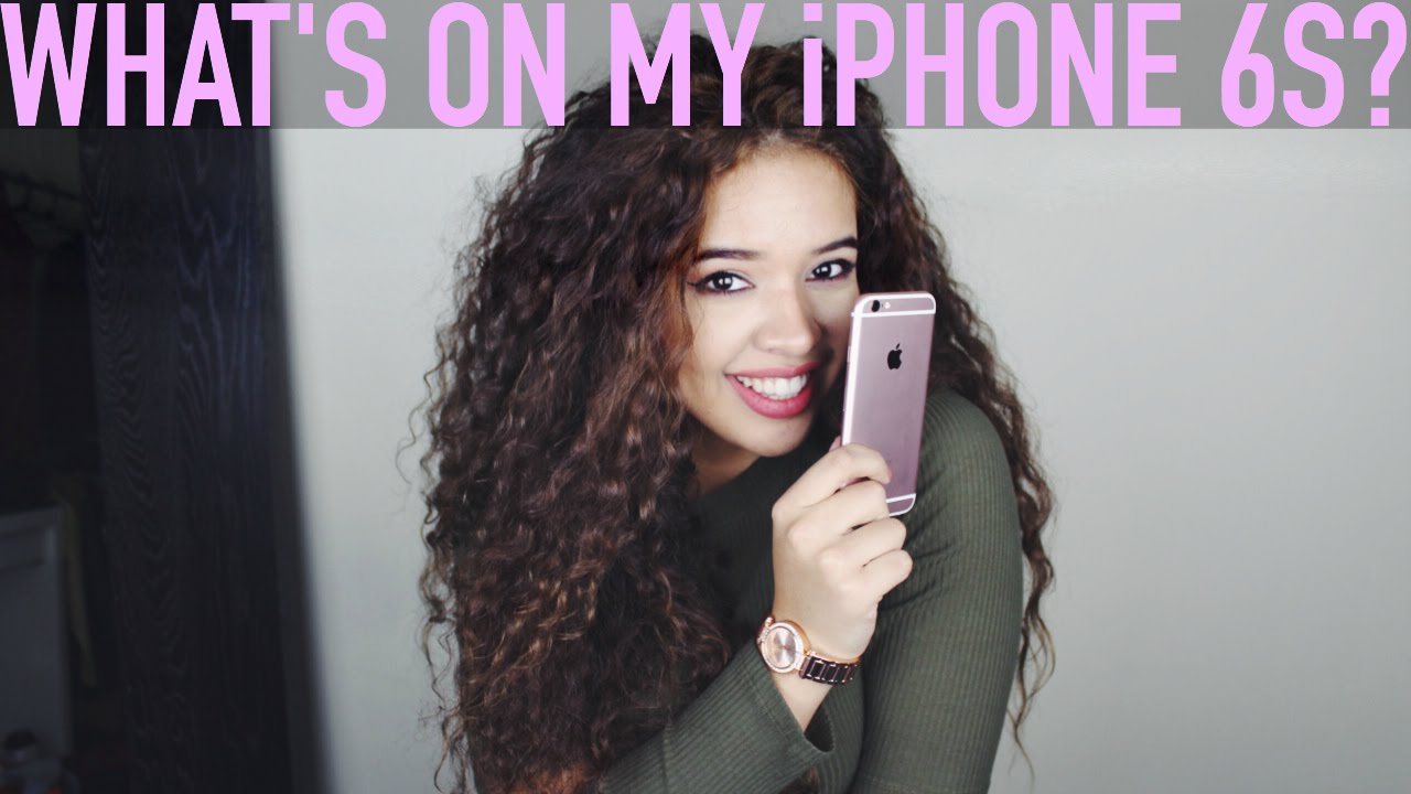WHAT'S ON MY IPHONE