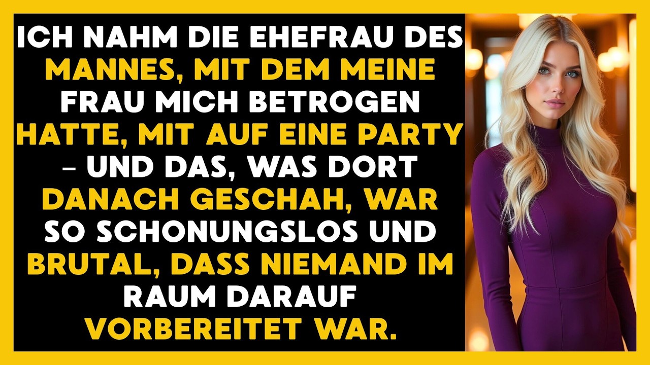 Ich Nahm Die Frau Des Liebhabers Meiner Ehefrau Mit Zur Party Und Alles Eskalierte Brutal