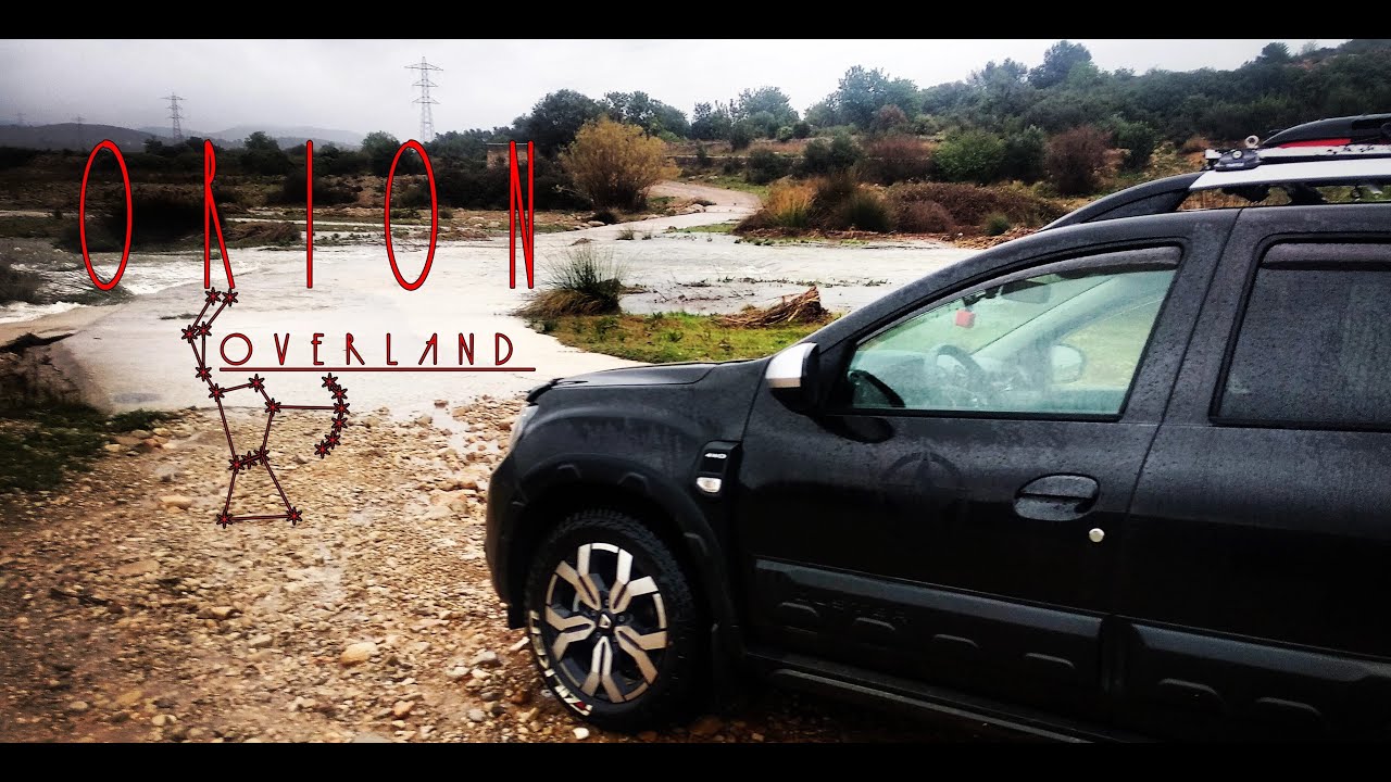 Ribarroja a Cheste barro y mucha agua OFFROAD - ORION OVERLAND  *Dacia duster 4x4 off road*