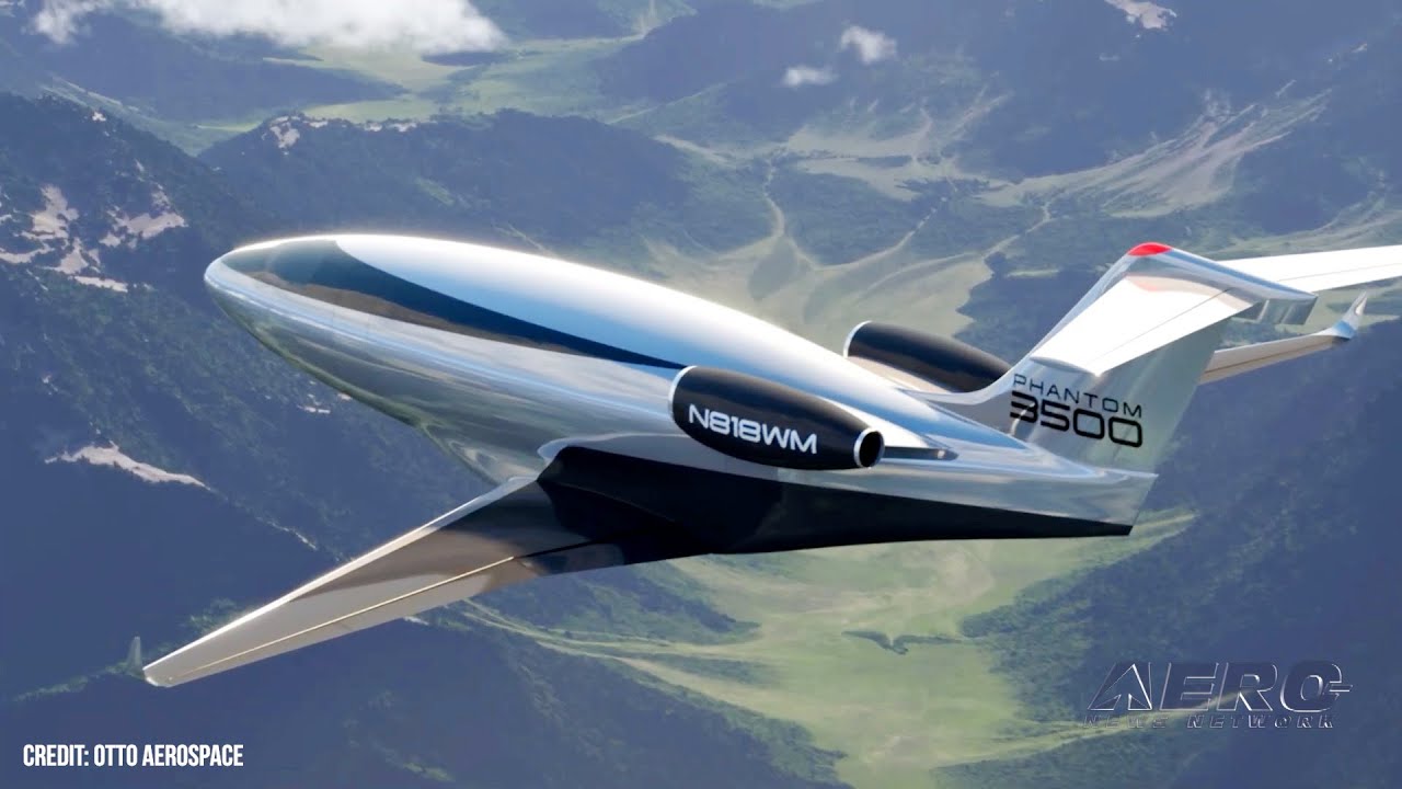 Aero-TV: Otto Aerospace поражает воображение своим реактивным самолетом с ламинарным потоком
