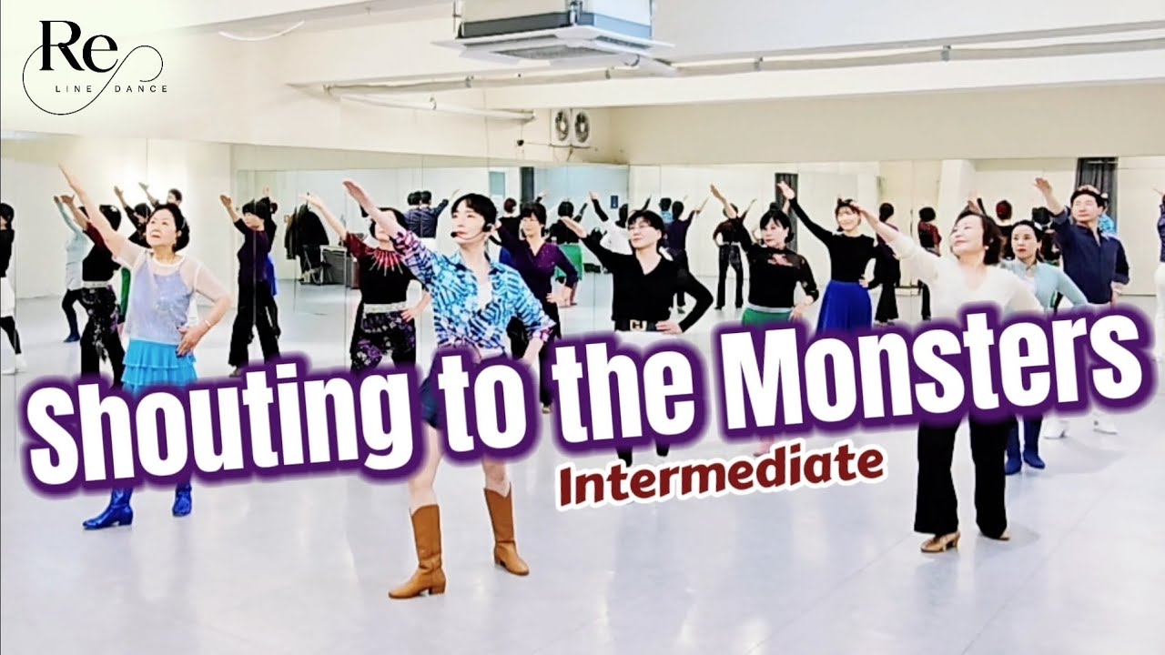 Shouting to the Monsters Line Dance || Intermediate || 토요동호회 1.3주 중급반 11시 