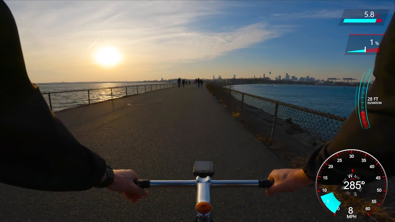 Stunning View Castle Island Boston | fixed gear ENGINE 11 Bullet