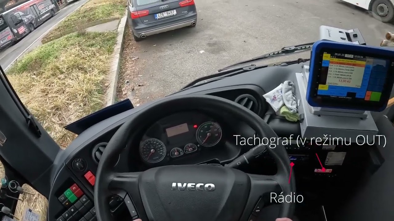 [RAYFI BUS] IVECO Crossway | Ovládání autobusu a strojku