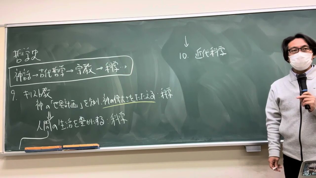 哲学史の流れ(「アリストテレス 哲学史の流れ」の続き)　2022年度後期の授業より　ほぼゼロ年代の高校「倫理」の再現授業