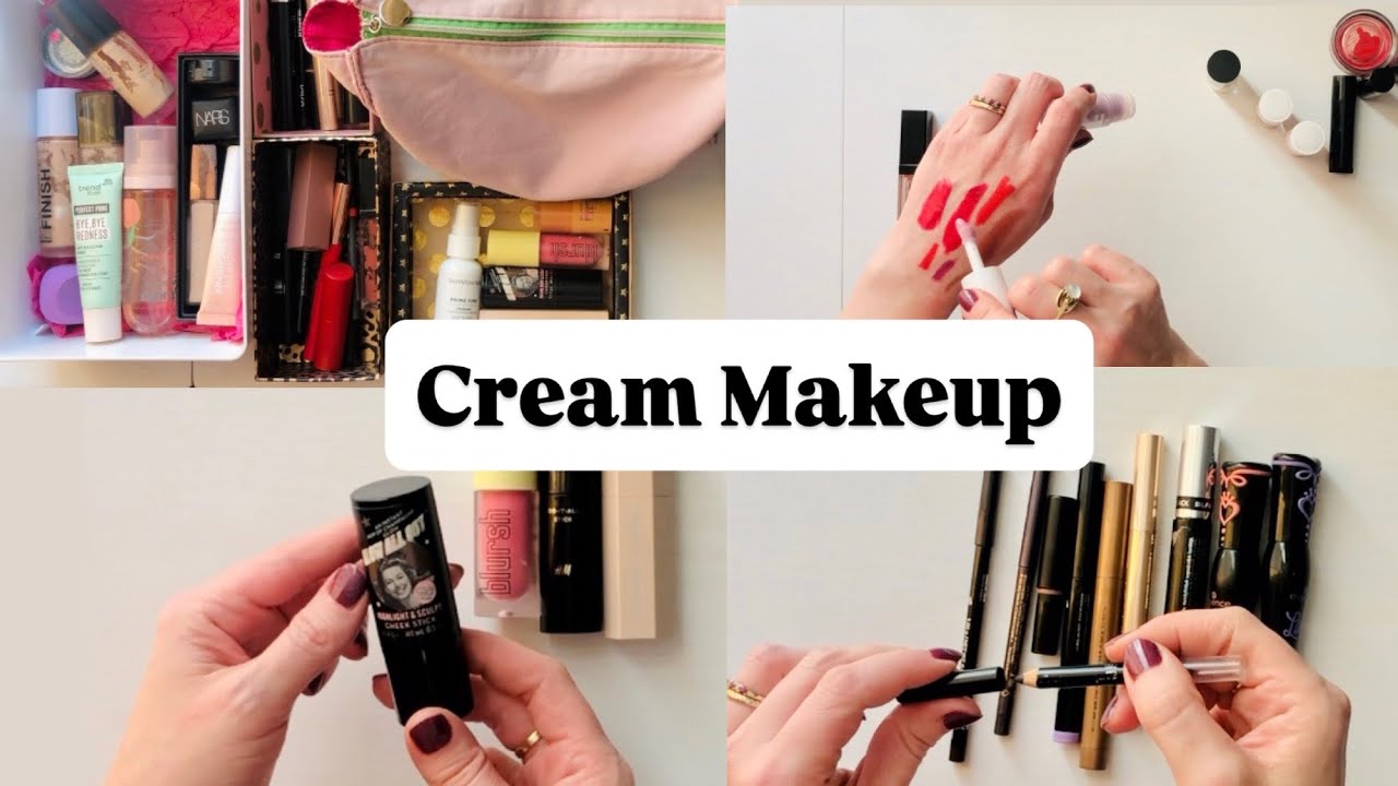 Mini Declutter & Every Cream Product in my Makeup Inventory 2025 💄🧴✨💕