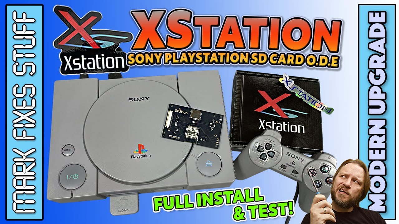 XStation — Установка решения для SD-карты PlayStation ODE — Пошаговое руководство — SCPH5552