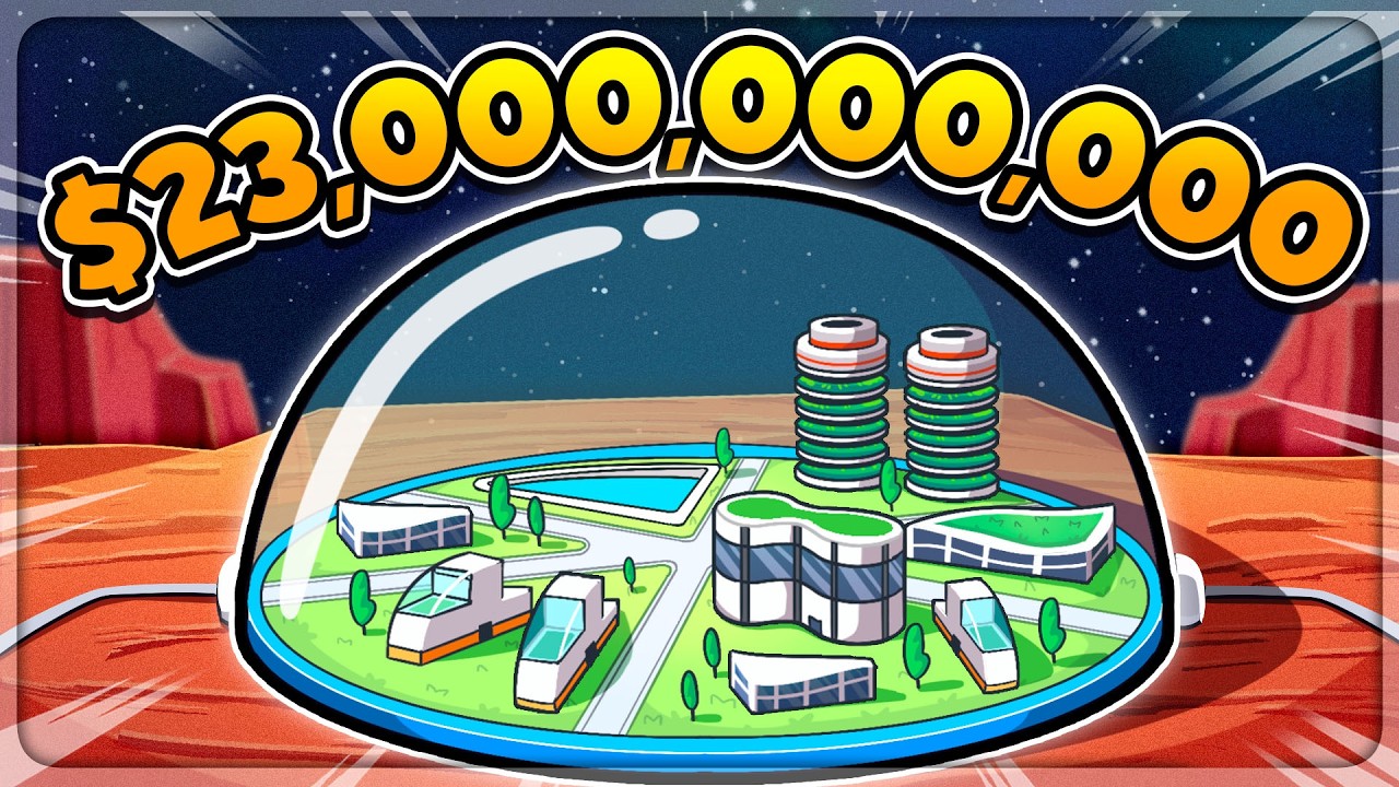 I spent $23,000,000,000 COLONIZING MARS (Surviving Mars: Relaunched)