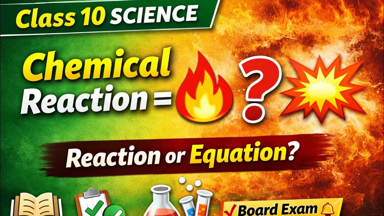 “Chemical Reactions and Equations | Class 10 Science Chapter 1 | NCERT”