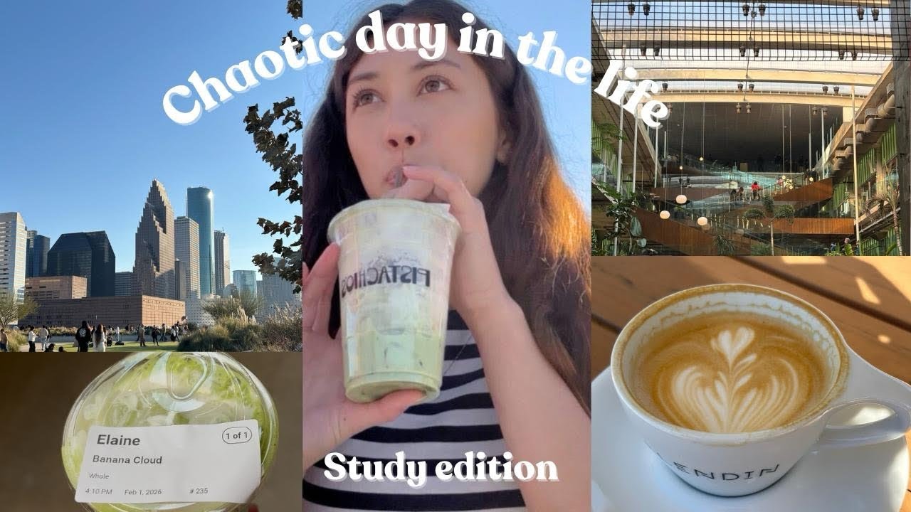 STUDY VLOG- it got pretty chaotic... i got lost. Many times. 