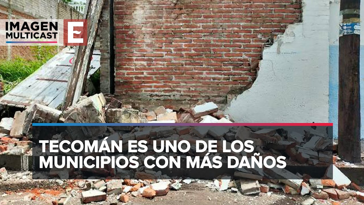 Sismo de 7.7 deja al menos 2 mil viviendas da&ntilde;adas en Colima
