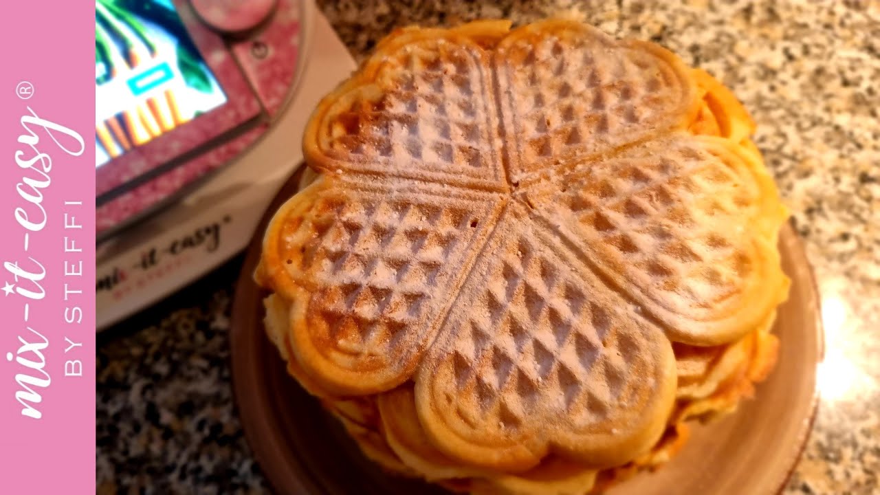 CAFÉHAUS-WAFFELN soft und lecker | Thermomix® TM6 | mix-it-easy®