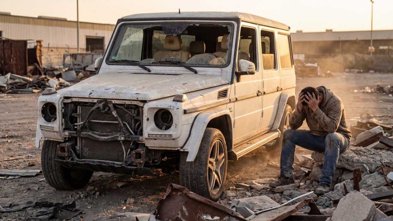 ASMR Car Restoration | Full Accident AMG G63 G VAGON 2015 MODEL WHITE | Wreck to Shine