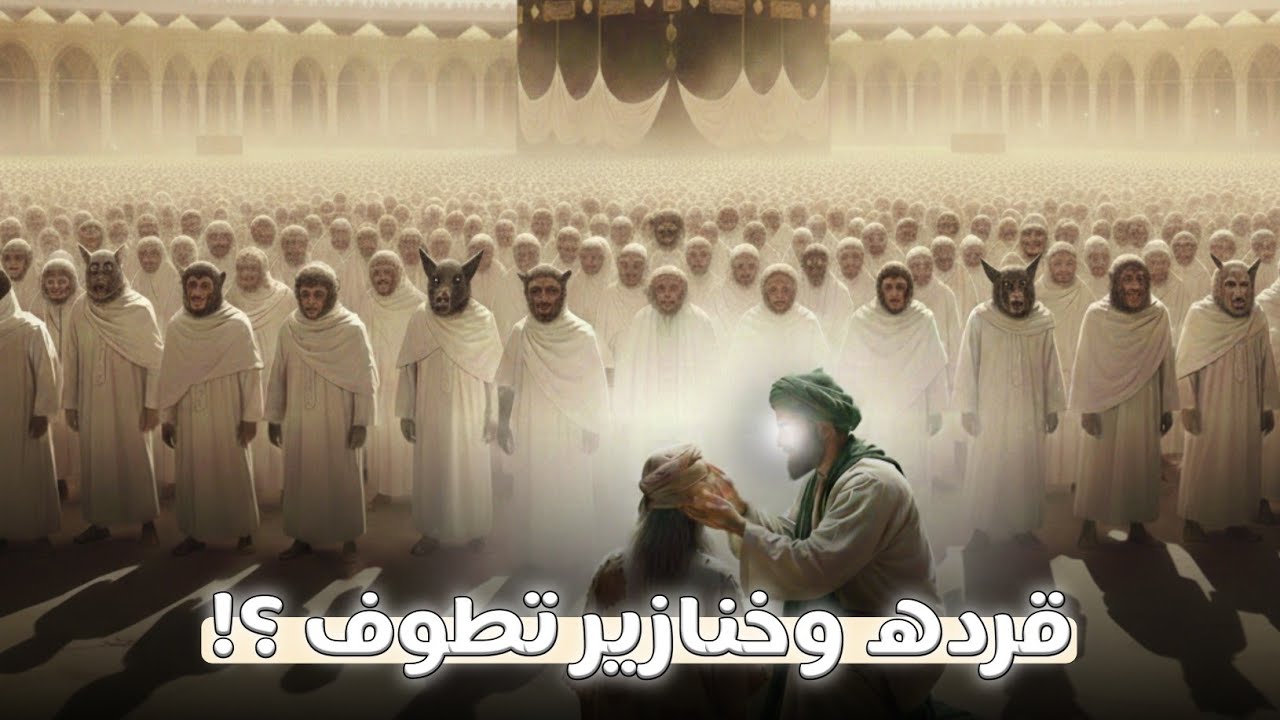 قرده وخنازير تطوف حول الكعبة مو اوادم ؟! / السيد أسامة الموسوي