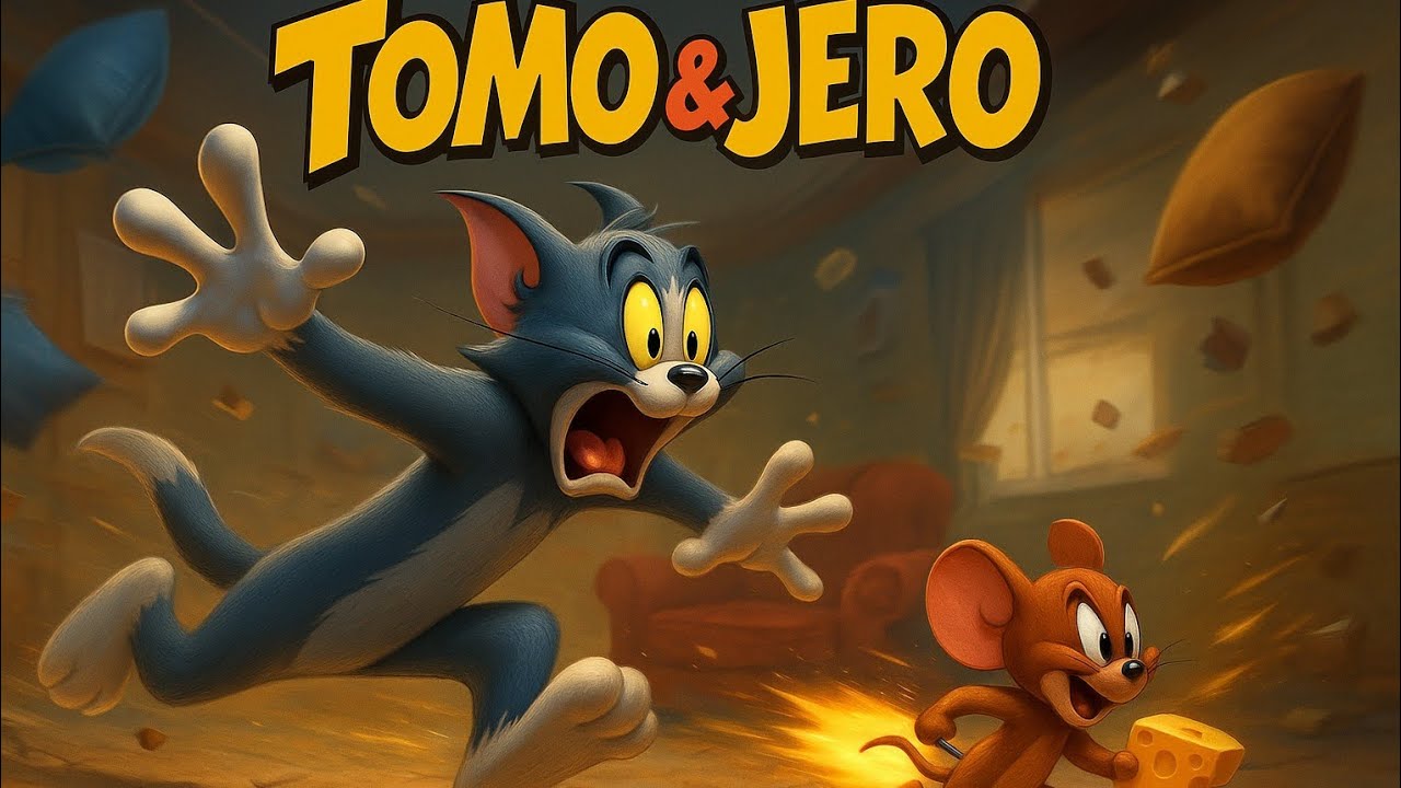 TOMO & JERO | Tom and Jerry Parody Compilation | Hilarious Cat vs Mouse Comedy | Sora 2 Animation