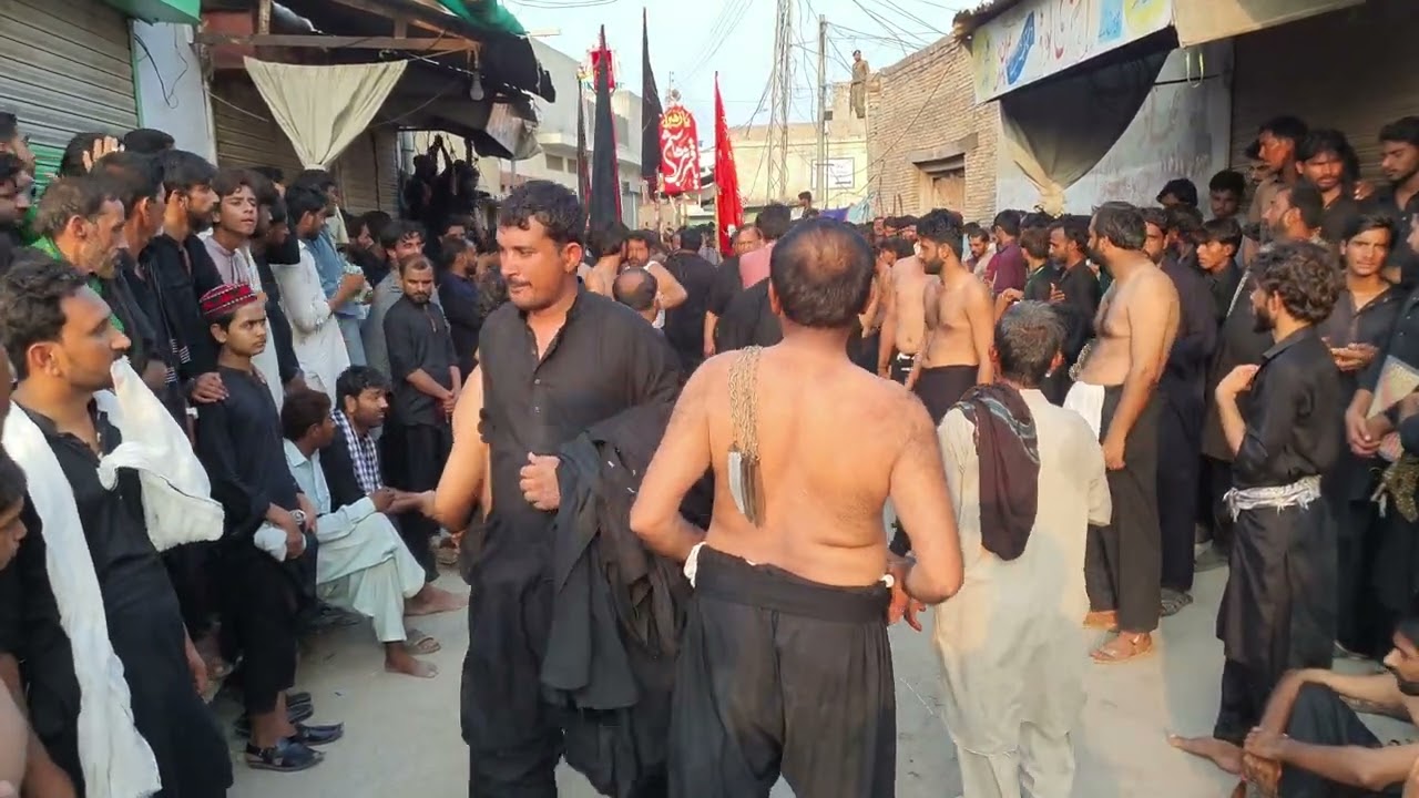 10 Muharram Darya Khan Barchi Laganay Say Pehlay Ki Media Coverage | Aseera e Sham Matmi Sangat DK