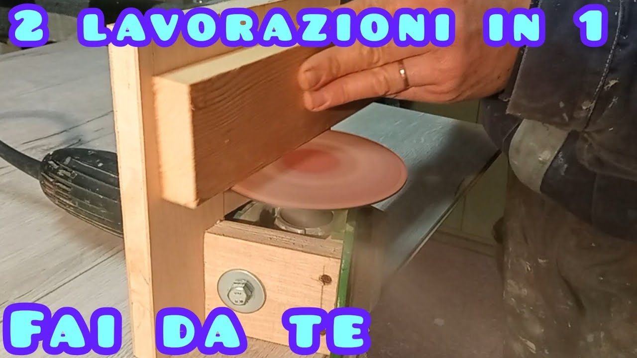 Due lavorazioni con un' unico supporto!Ci avevi mai pensato?!