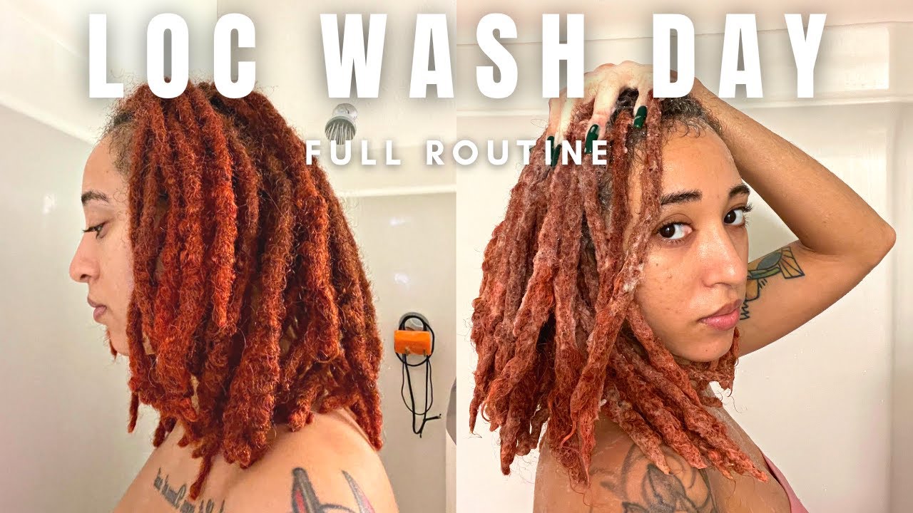 THICK LOC WASH DAY | FULL ROUTINE | Starter Loc Friendly