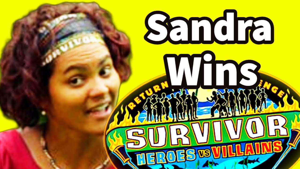 Как Сандра ПОБЕДИЛА в Survivor Heroes vs. Villains