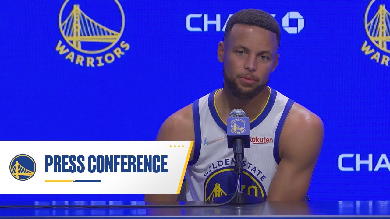 Stephen Curry 2021 Media Day Press Conference | Golden State Warriors