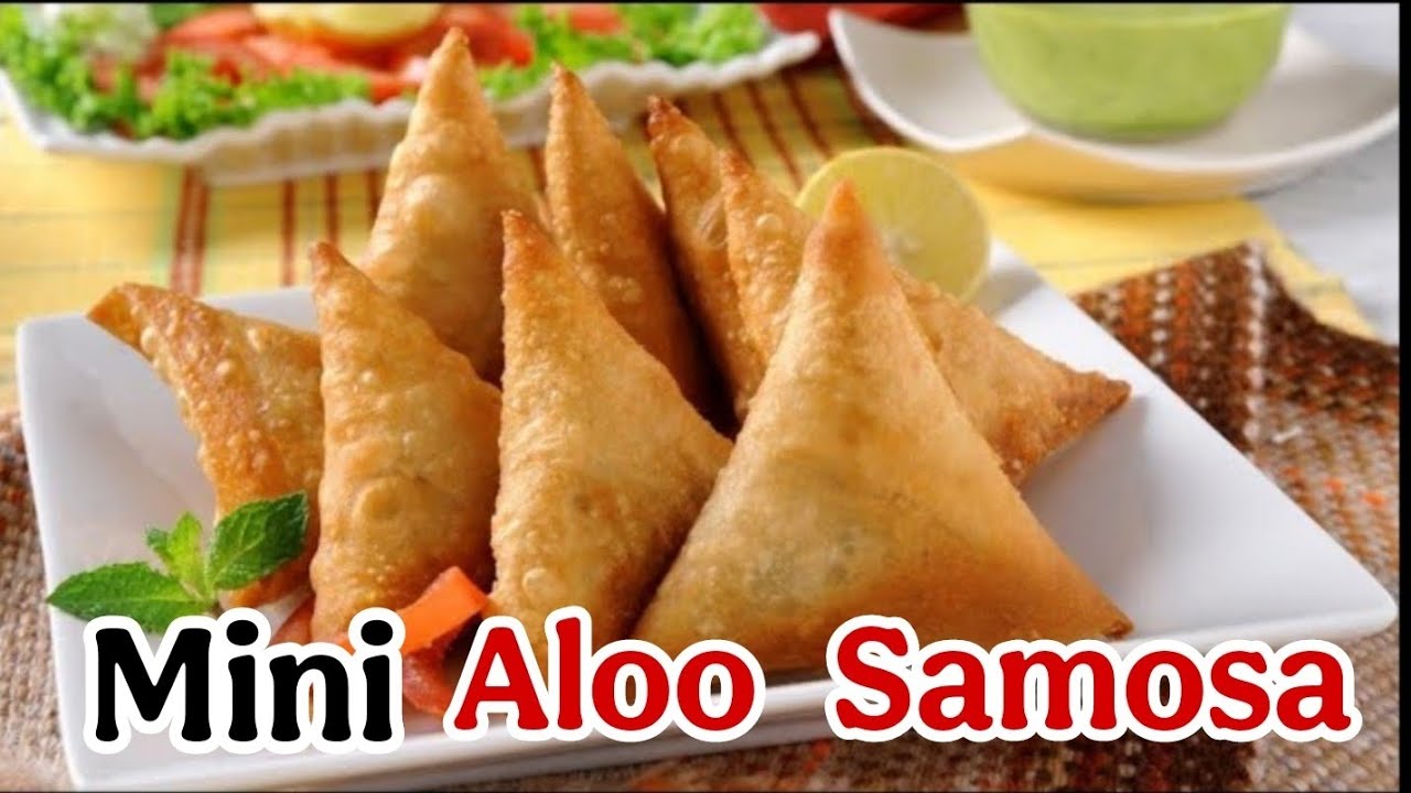 Ramadan Special Mini Aloo Samosa with Less Ingredients Recipe | Street Style Aloo Samosa