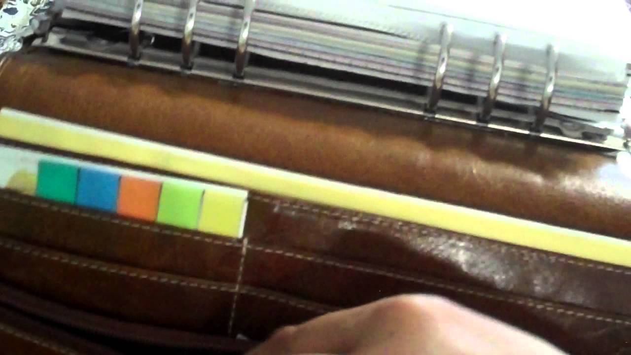 What my Filofax Maldens look like after one year.