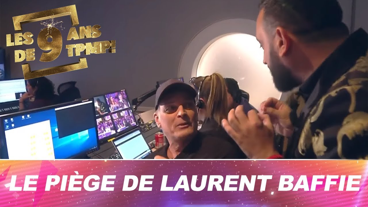 Laurent Baffie piège les chroniqueurs depuis la régie de TPMP !