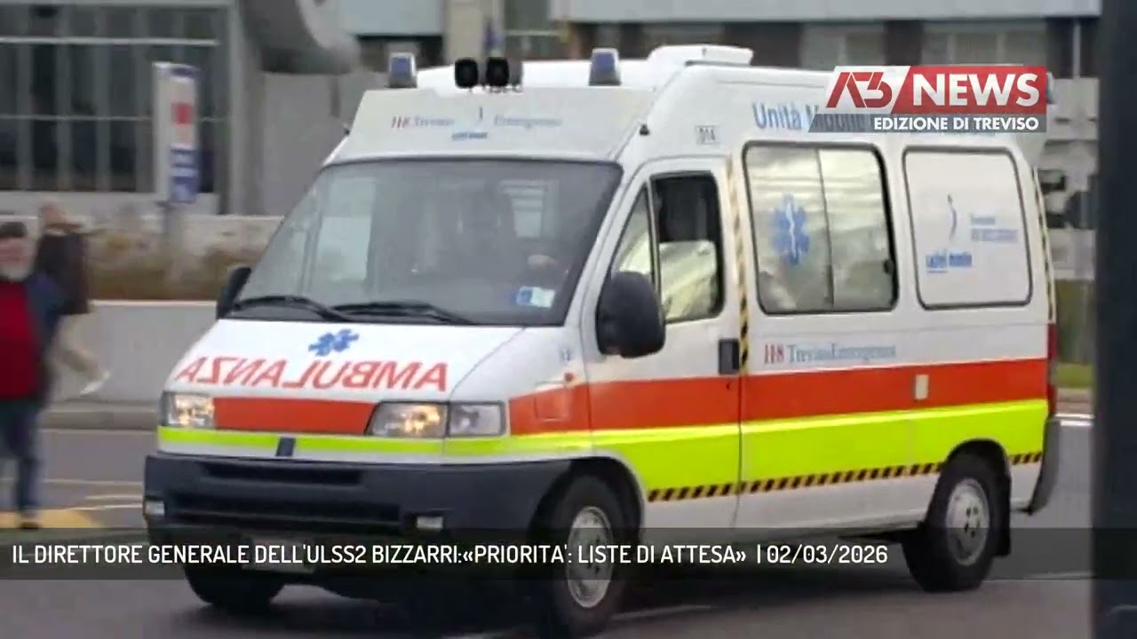 IL DIRETTORE GENERALE DELL'ULSS2 BIZZARRI:«PRIORITA': LISTE DI ATTESA»  | 02/03/2026