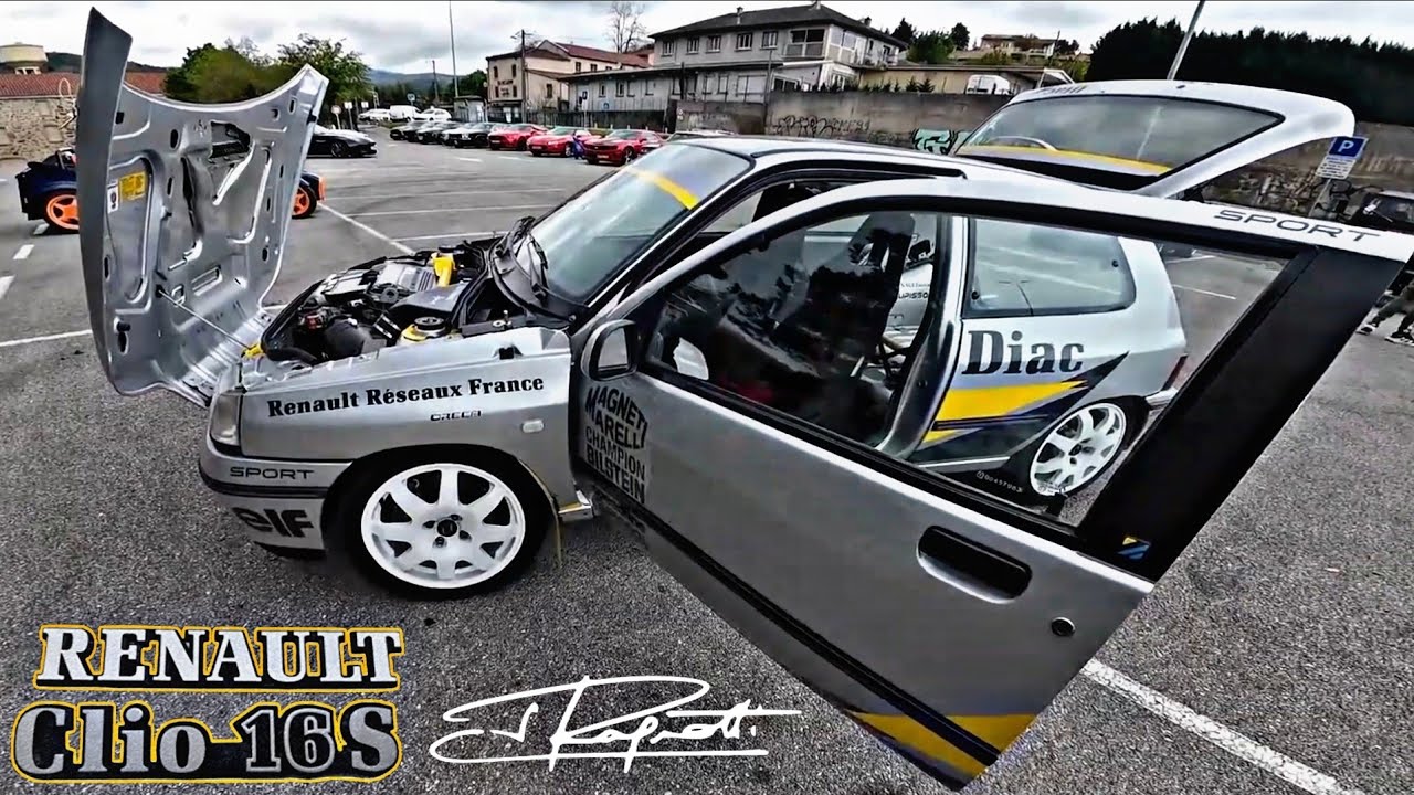 Renault Clio 16S de Jean Ragnotti Team Diac - La reine des Rallyes
