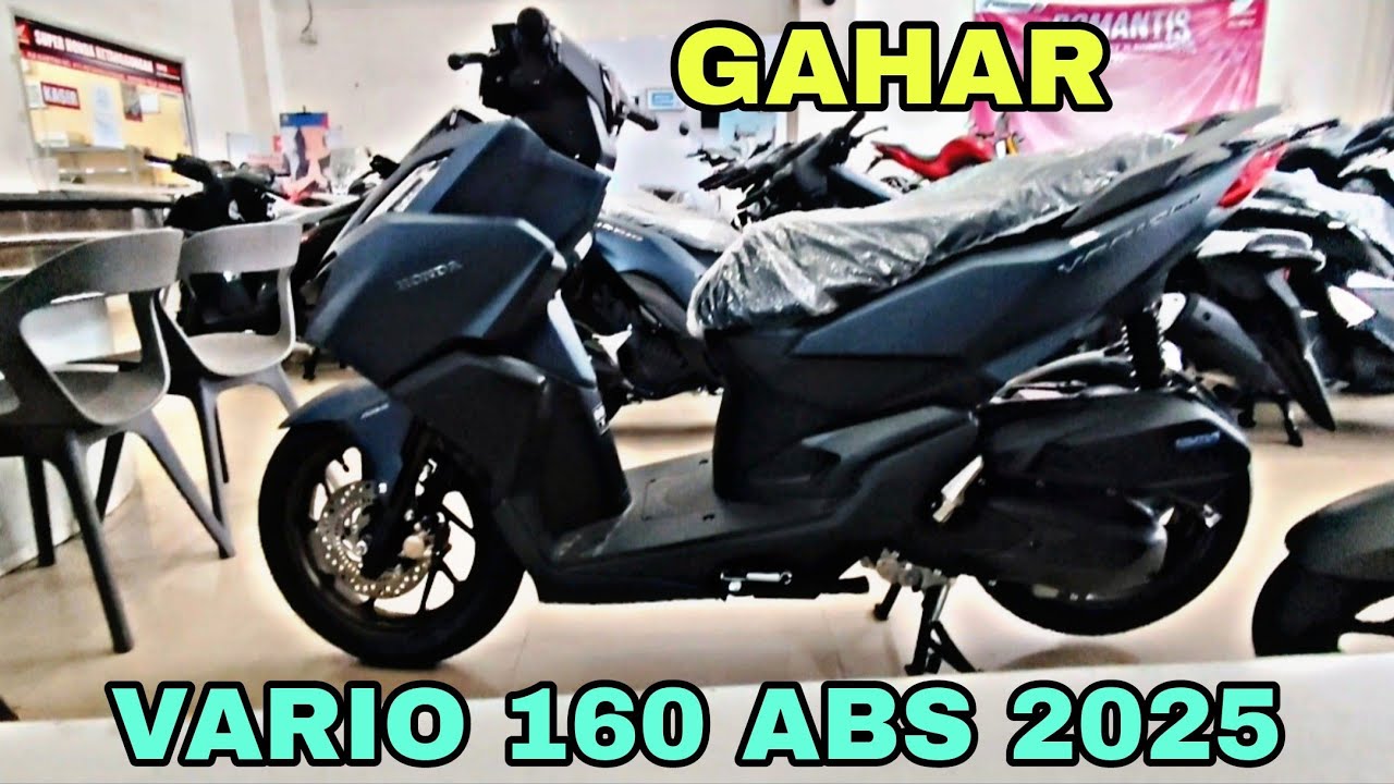 VARIO 160 TERBARU 2025 VERSI ABS TAMPIL GAHAR 🔥