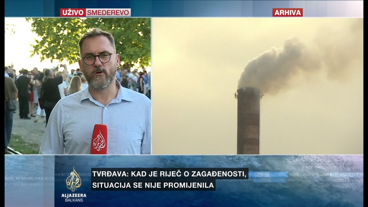 Građani Smedereva protestuju protiv ʽekološkog genocidaʼ