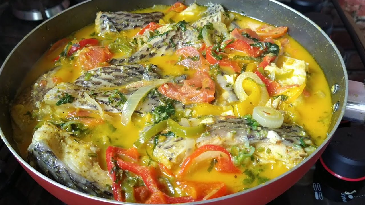 🔥  COMO FAZER MOQUECA DE PEIXE(TILÁPIA) ❤️ Simoniramos