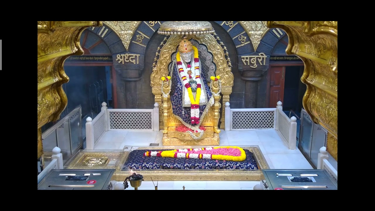 షిరిడి సాయిబాబా 12/3/26 సాయంత్రం దర్శనం