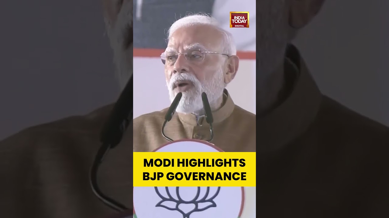 #PMModi praises #BJPNDAgovernance, focusing on development, security, and citizen welfare | #shorts