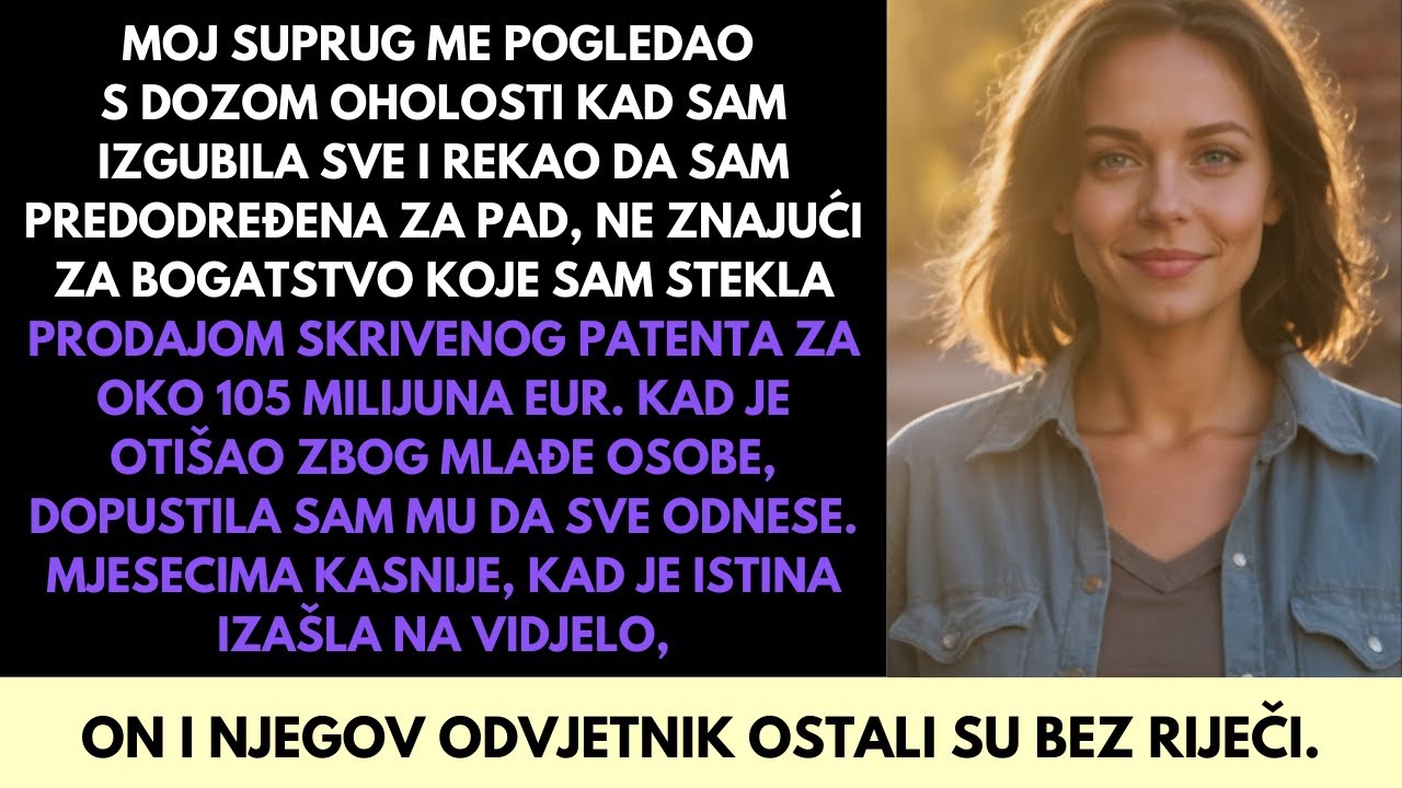 Moj Suprug Se Podrugivao Mom Neuspjehu Dok Moj Skriveni Patent Od $112M Nije Promijenio Sve
