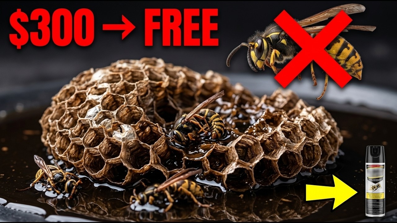 Exterminators Charge $300 to Kill Wasp Nests &mdash; I'll Show You for Free