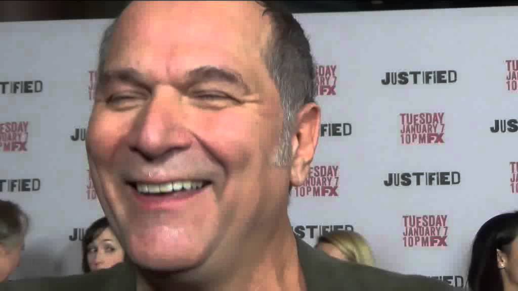 JUSTIFIED Premiere: Jere Burns & John Kapelos