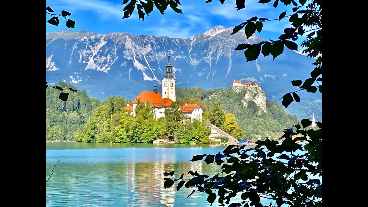 Slovenia, Lake Bled, Bleder See, Bled Island, Озеро Блед, Бледский замок, променад  20.09.25